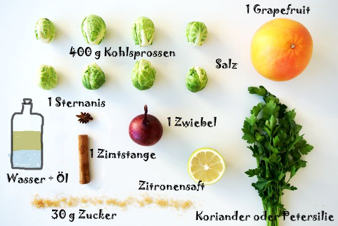 TCM Rezepte, glutenfrei, Kohlsprossen, Rosenkohl, Winter, Gemüserezept
