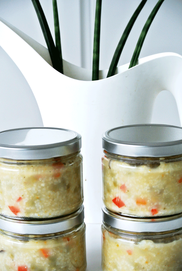 foodblog, fit essen, TCM Rezepte, Herbst, besser essen, glutenfrei, Reis, Paprika, Erbsen, Congée