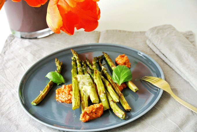 foodblog, fit essen, TCM Rezepte, besser essen, einfach Gemüse, glutenfrei, Spargel, Paprika, Basilikum, Cashew